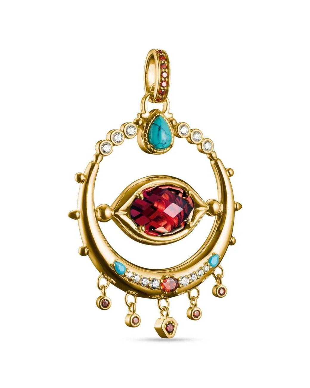 Thomas Sabo Metallic Elyndra Anhänger Mit Zirkonia