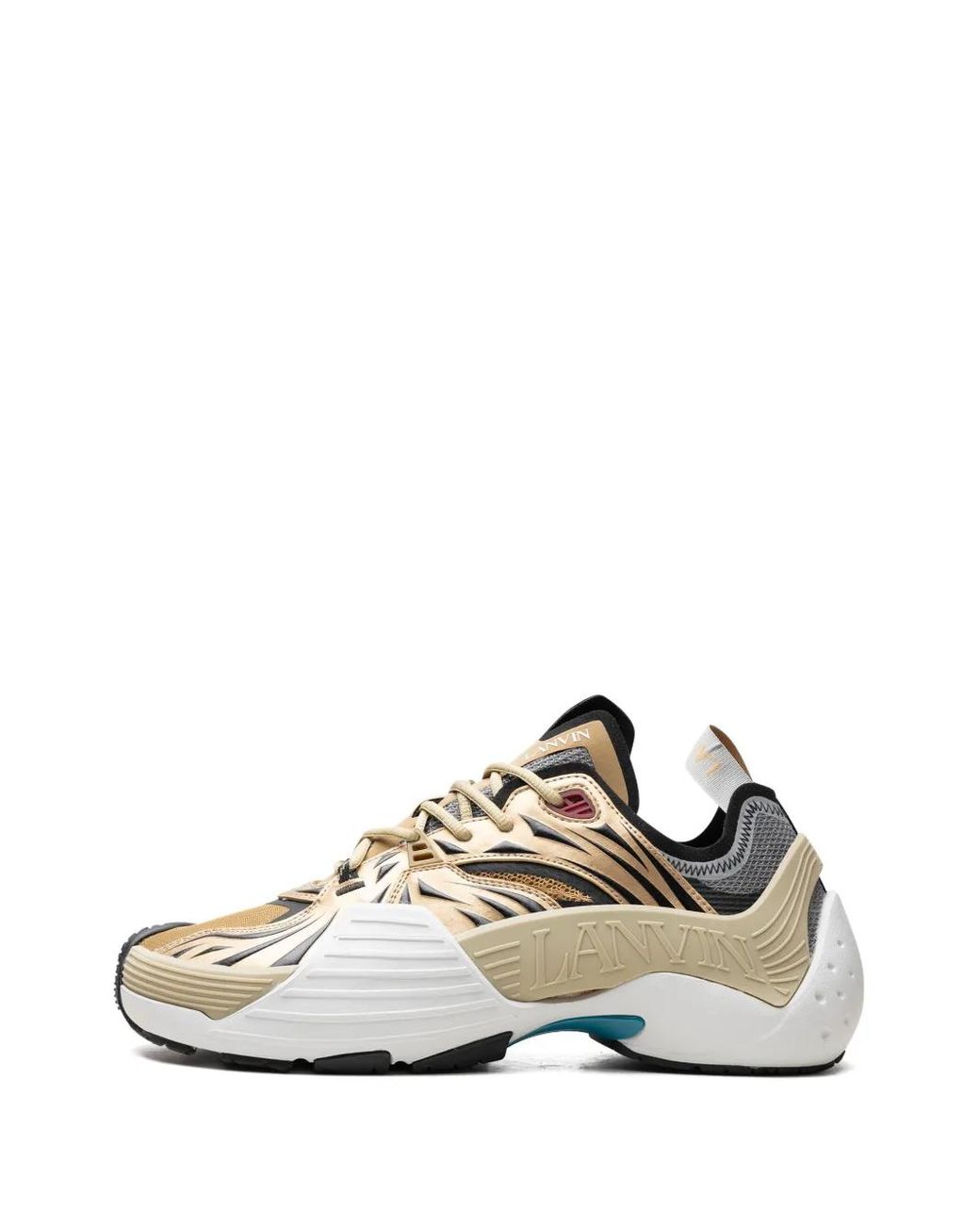 Lanvin Metallic Flash-X Sneakers for men