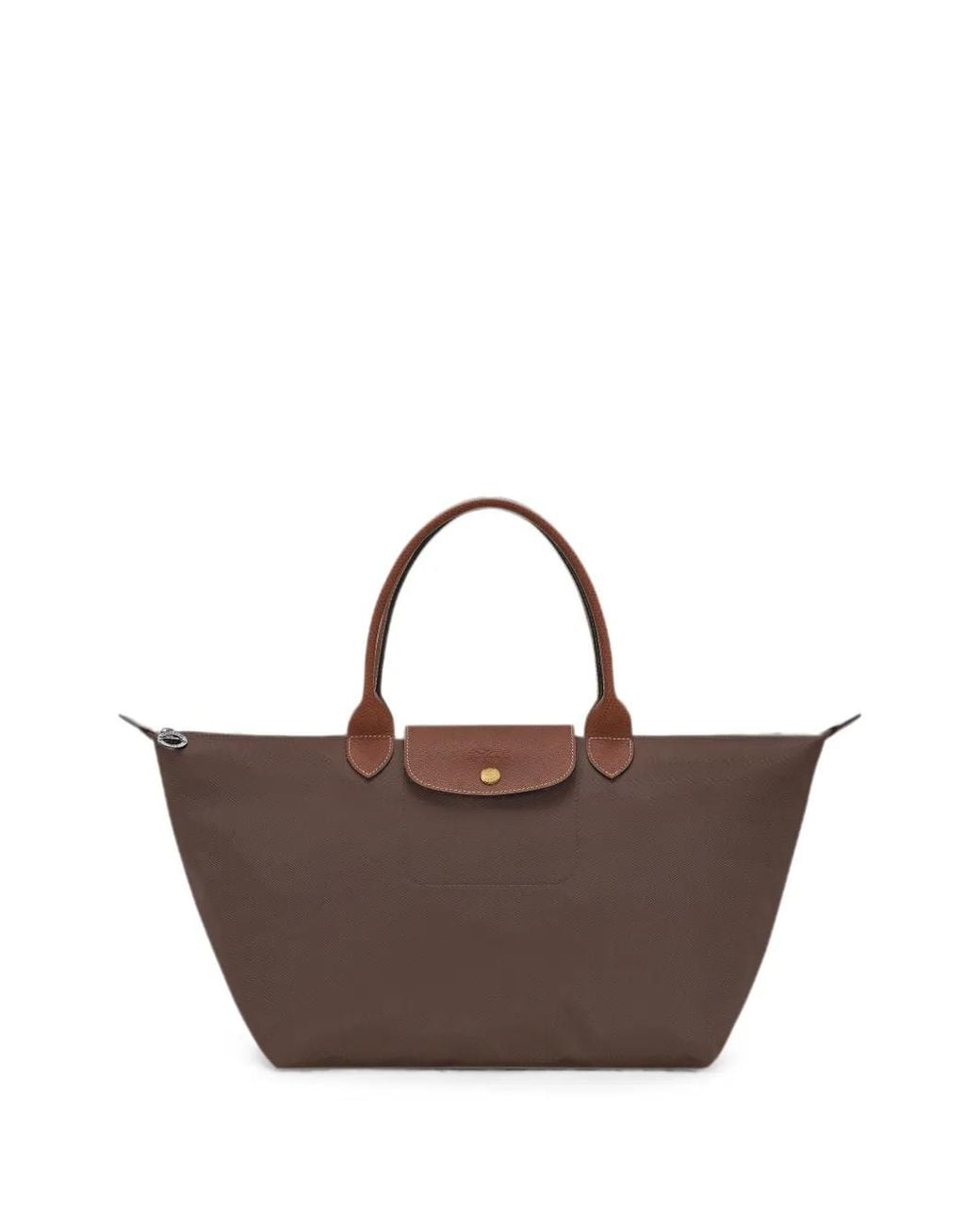 Longchamp Brown Le Pliage Original L Handbag