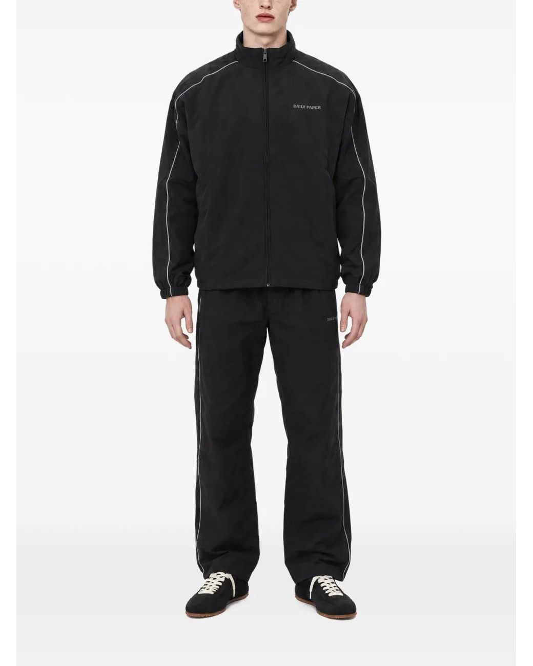 Daily Paper Blue Piped Zip-Up Jacket for men