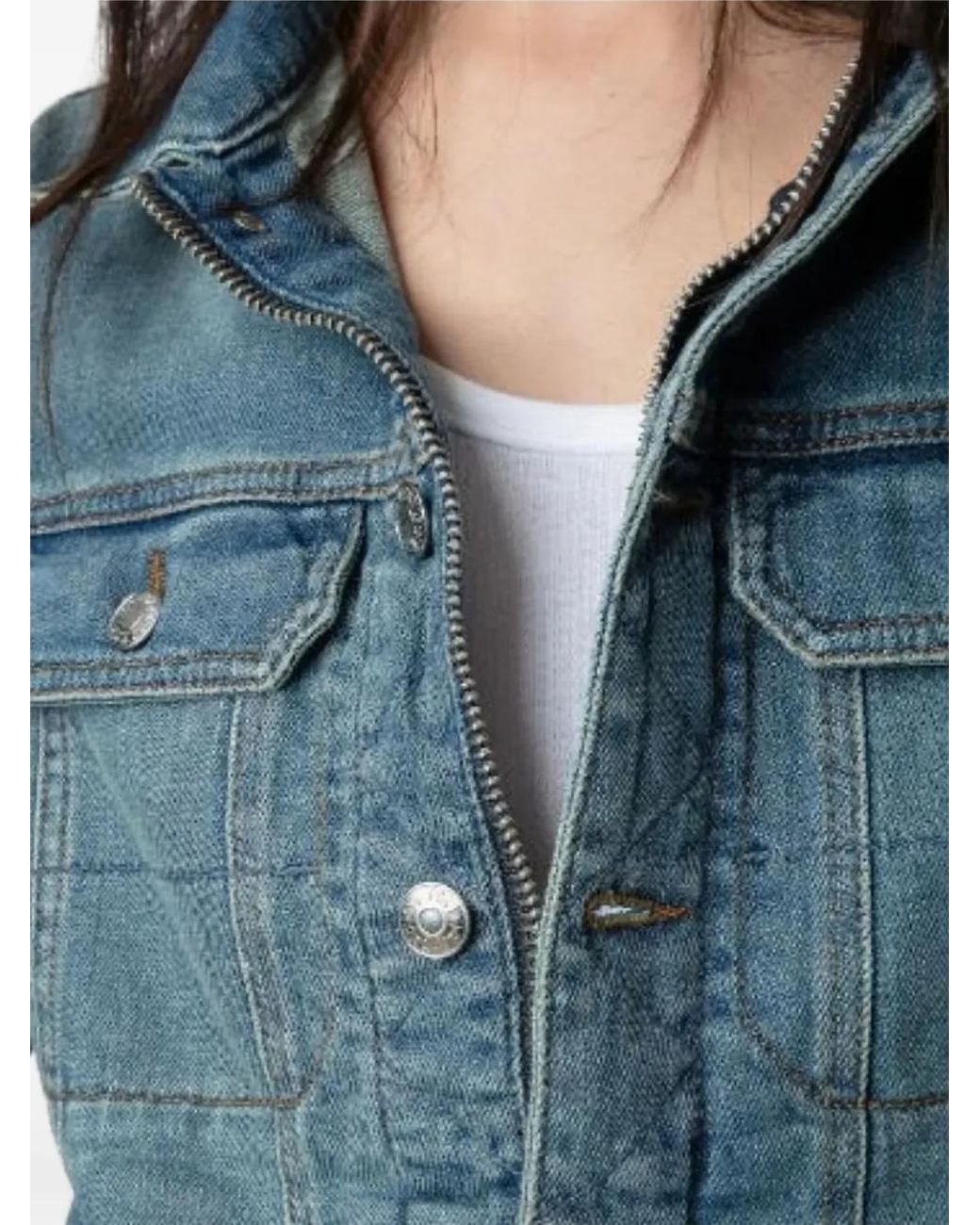 Zadig & Voltaire Blue Kioky Jacket