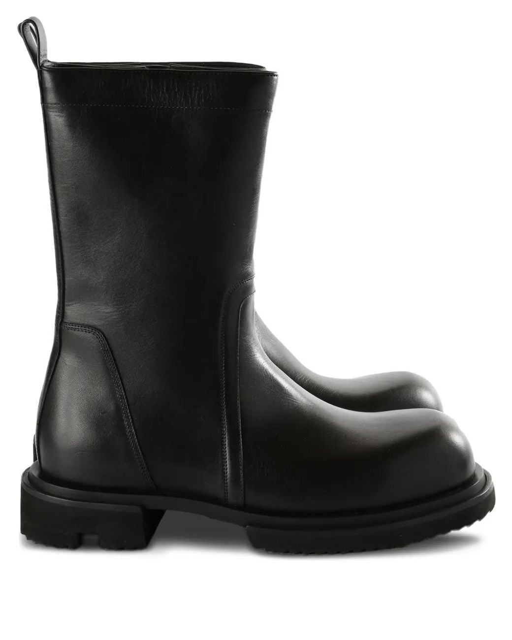 Rick Owens Black Temple Creeper Gabe Boots for men