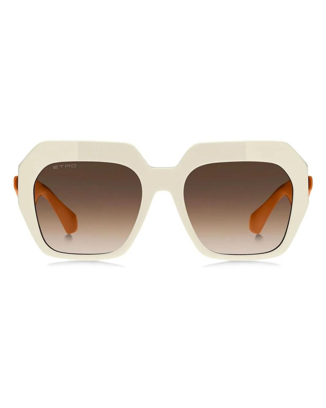 Etro Brown Tailoring-Sonnenbrille, Damen