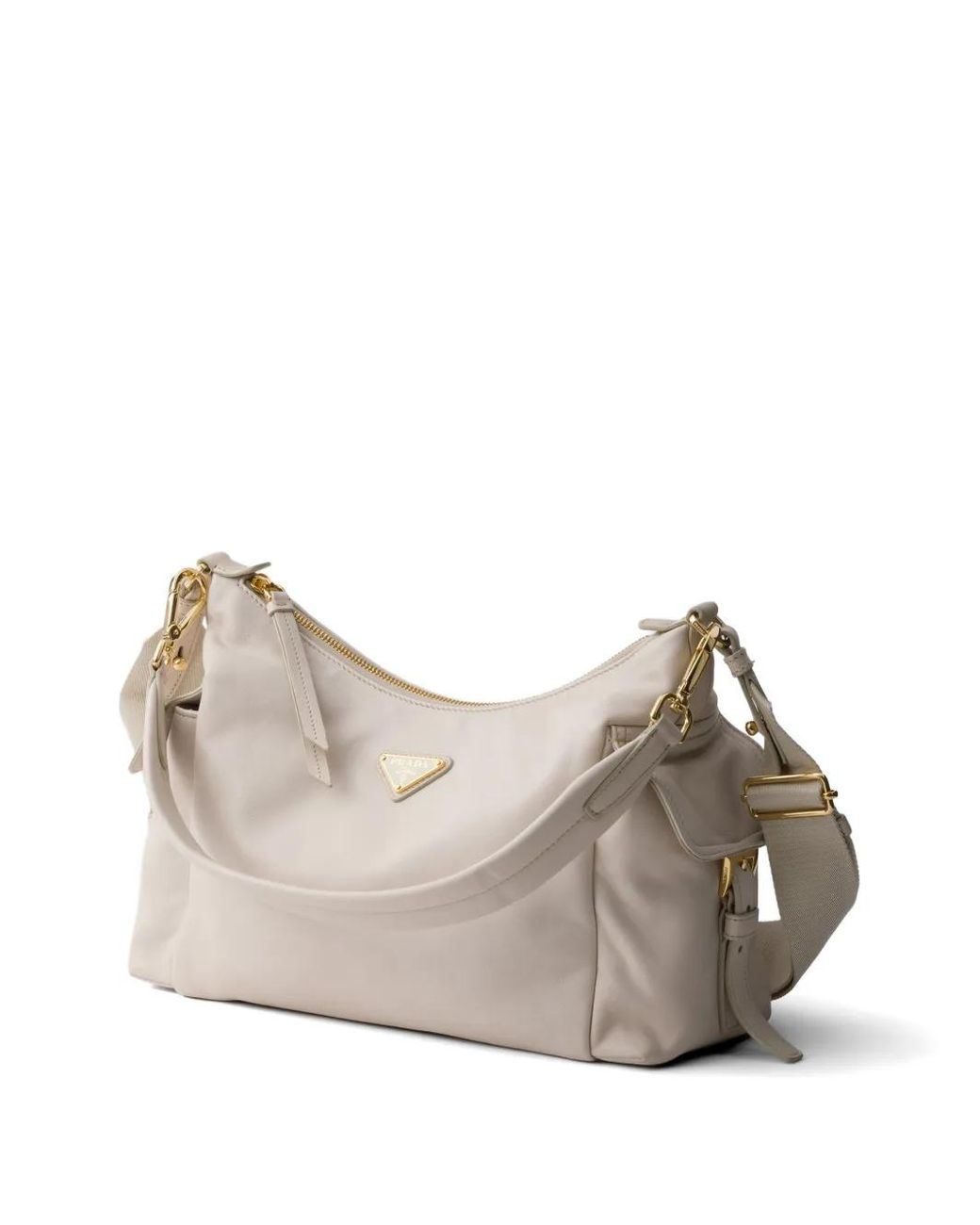 Borsa Explore Grande di Prada in Gray
