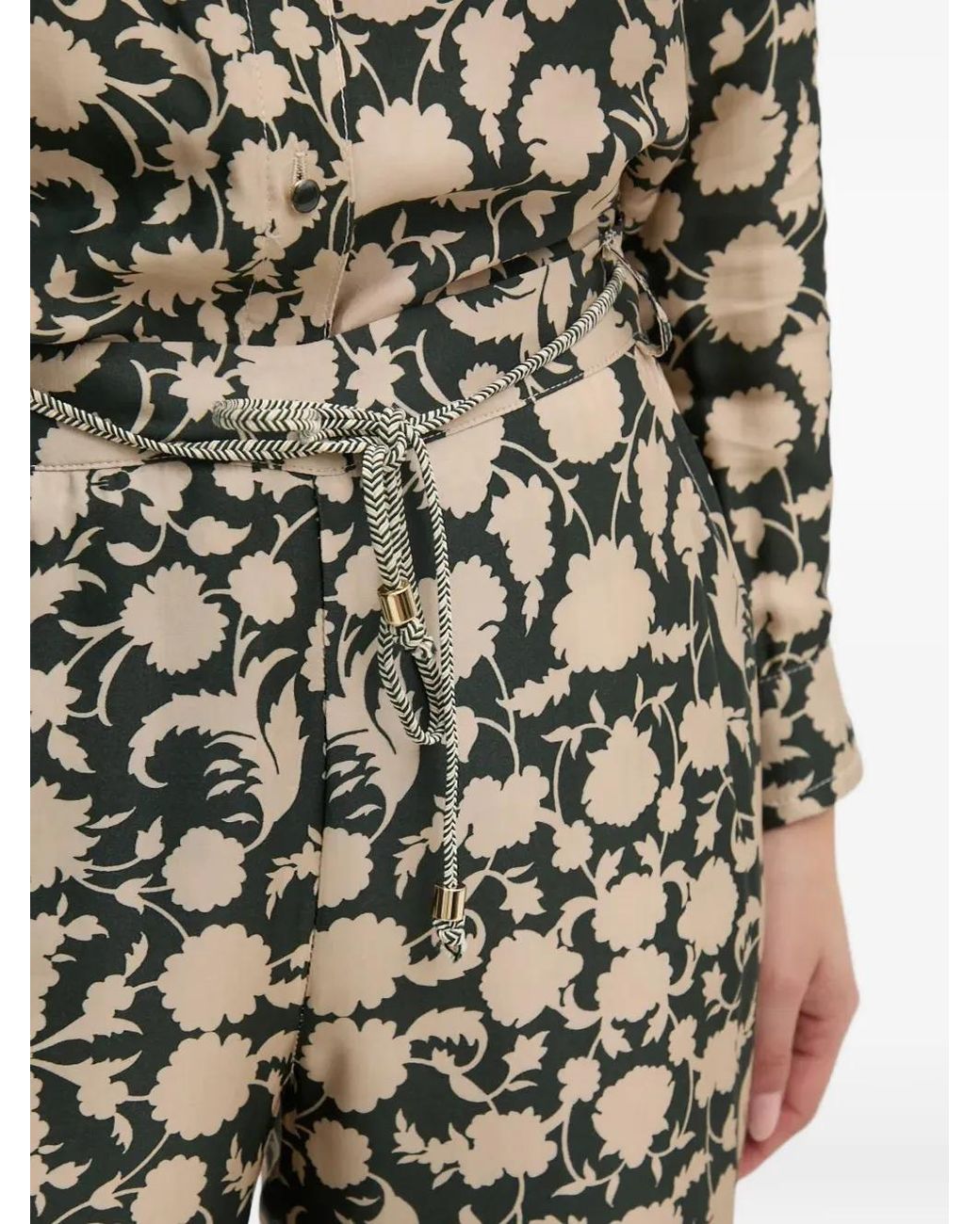 La Petite Francaise Natural Partage Floral Trousers
