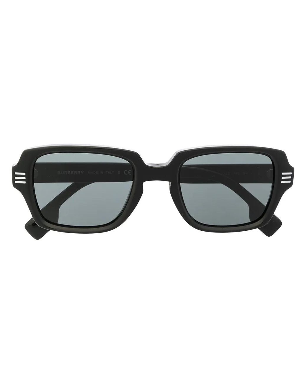 Burberry Black Eldon Square-Frame Sunglasses for men
