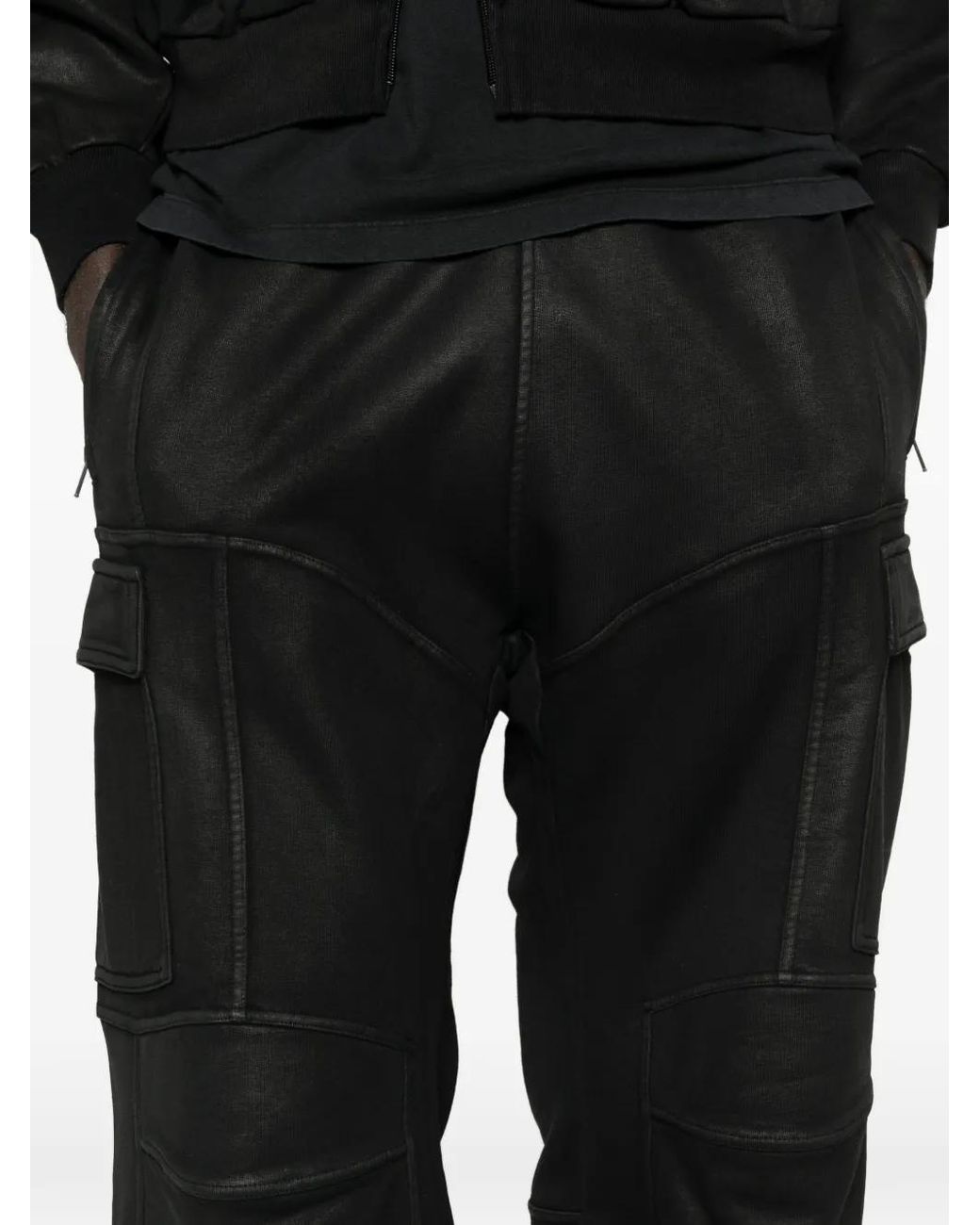 Balenciaga Black Cargo-Pocket Trousers for men