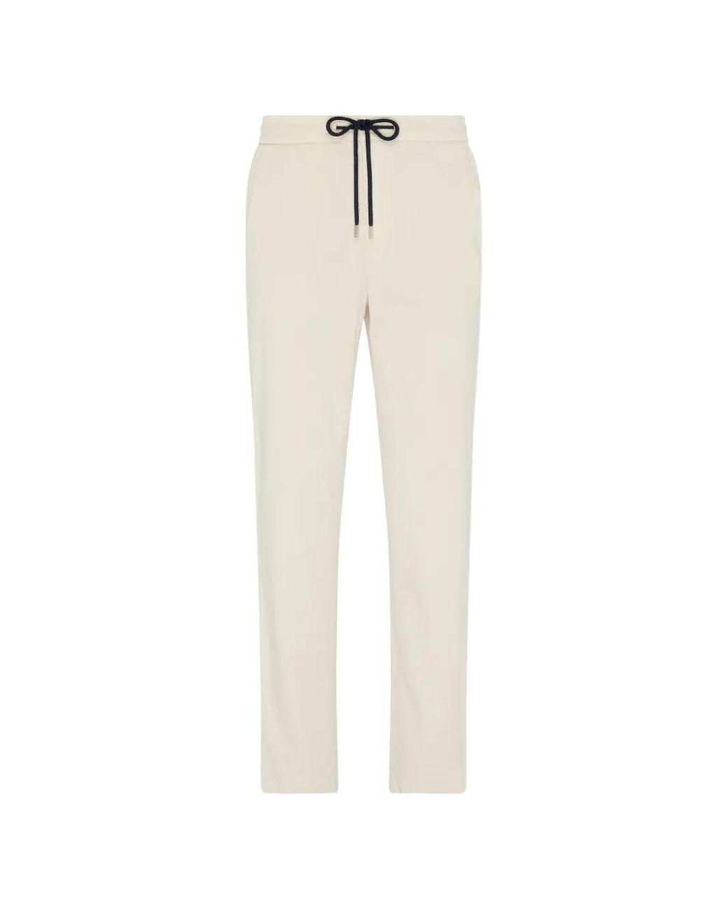Vilebrequin White Clemence Elasticated-Waist Trousers for men