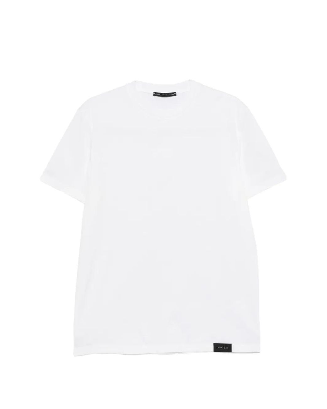 Low Brand White Logo-Patch T-Shirt for men