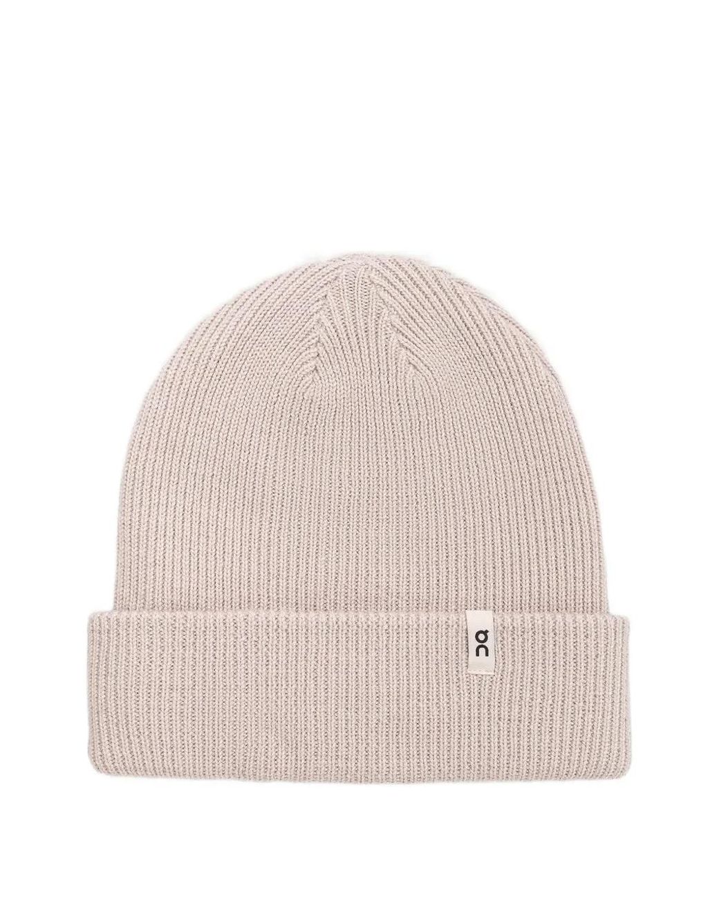 On Shoes Natural Gerippte Beanie