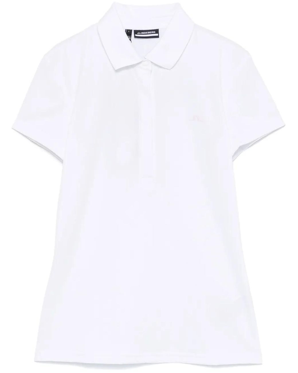 J.Lindeberg White Karlie Polo Top