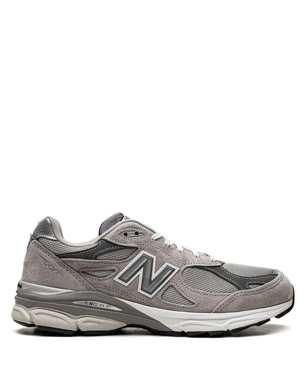 New Balance Gray 990 V3 Sneakers