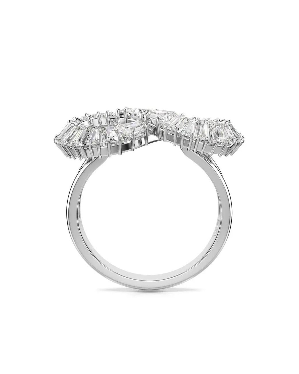 Swarovski White Hyperbola Ring