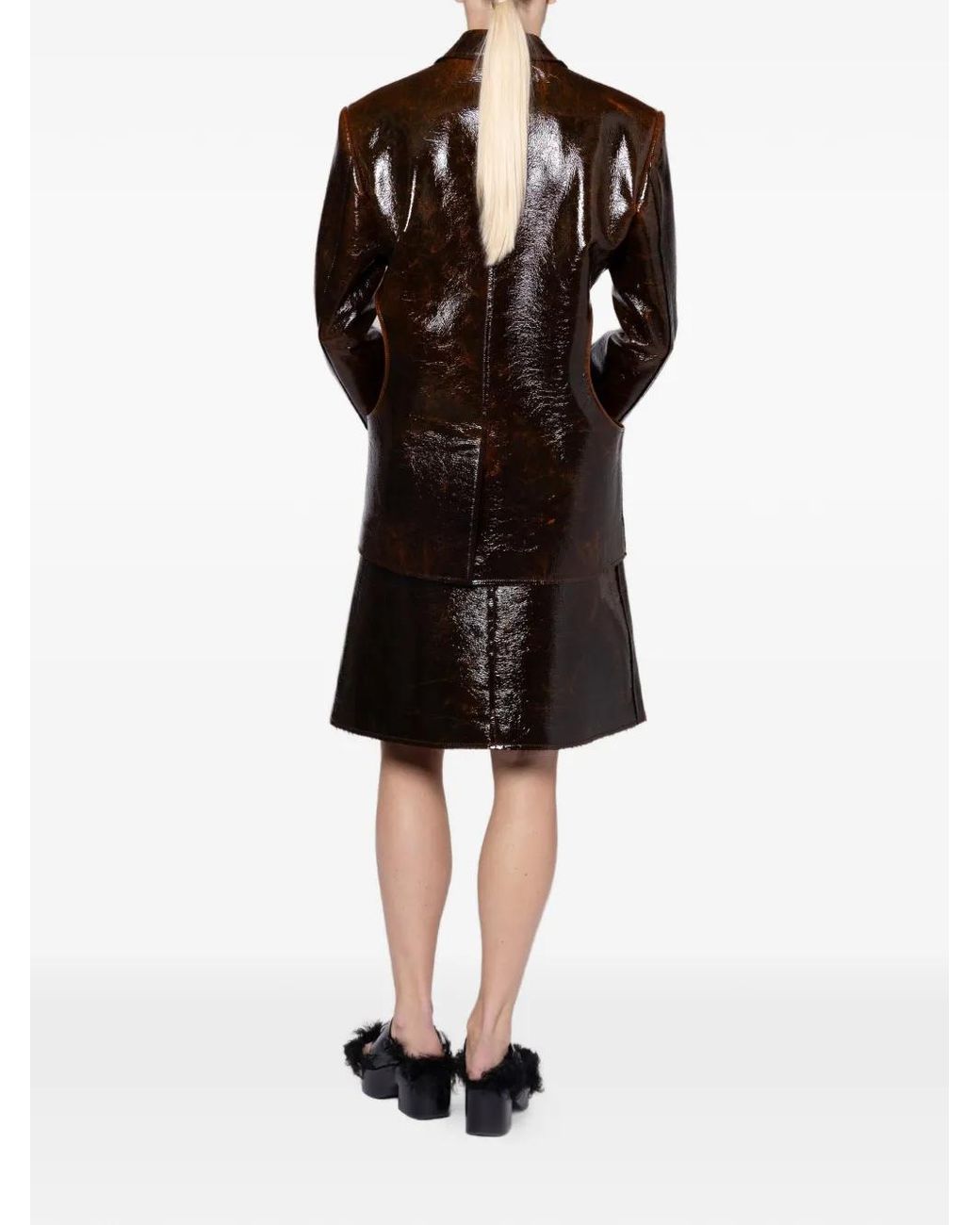 Roksanda Black Aamina Cut-Out Jacket