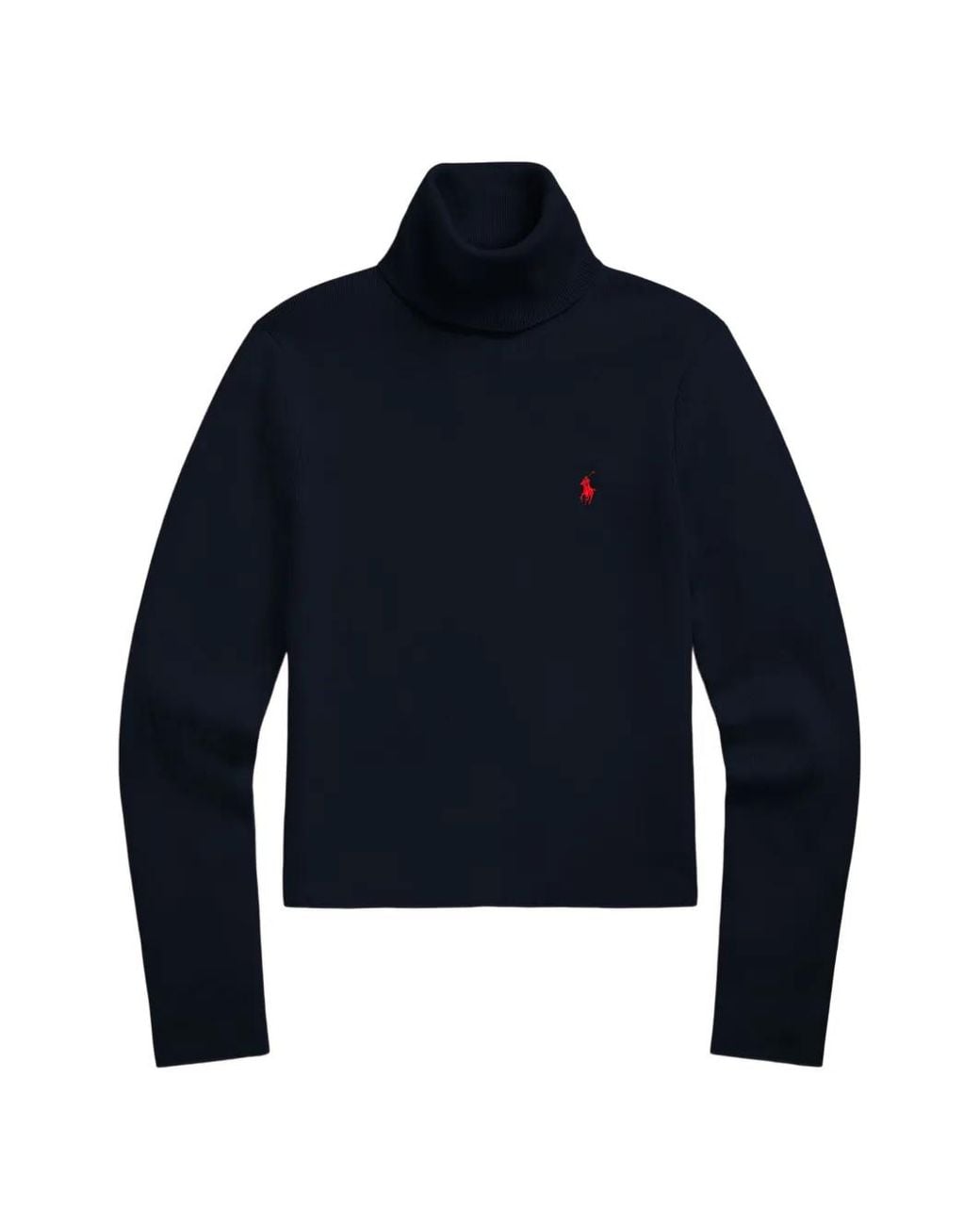 Polo Ralph Lauren Blue Roll-Neck Sweater