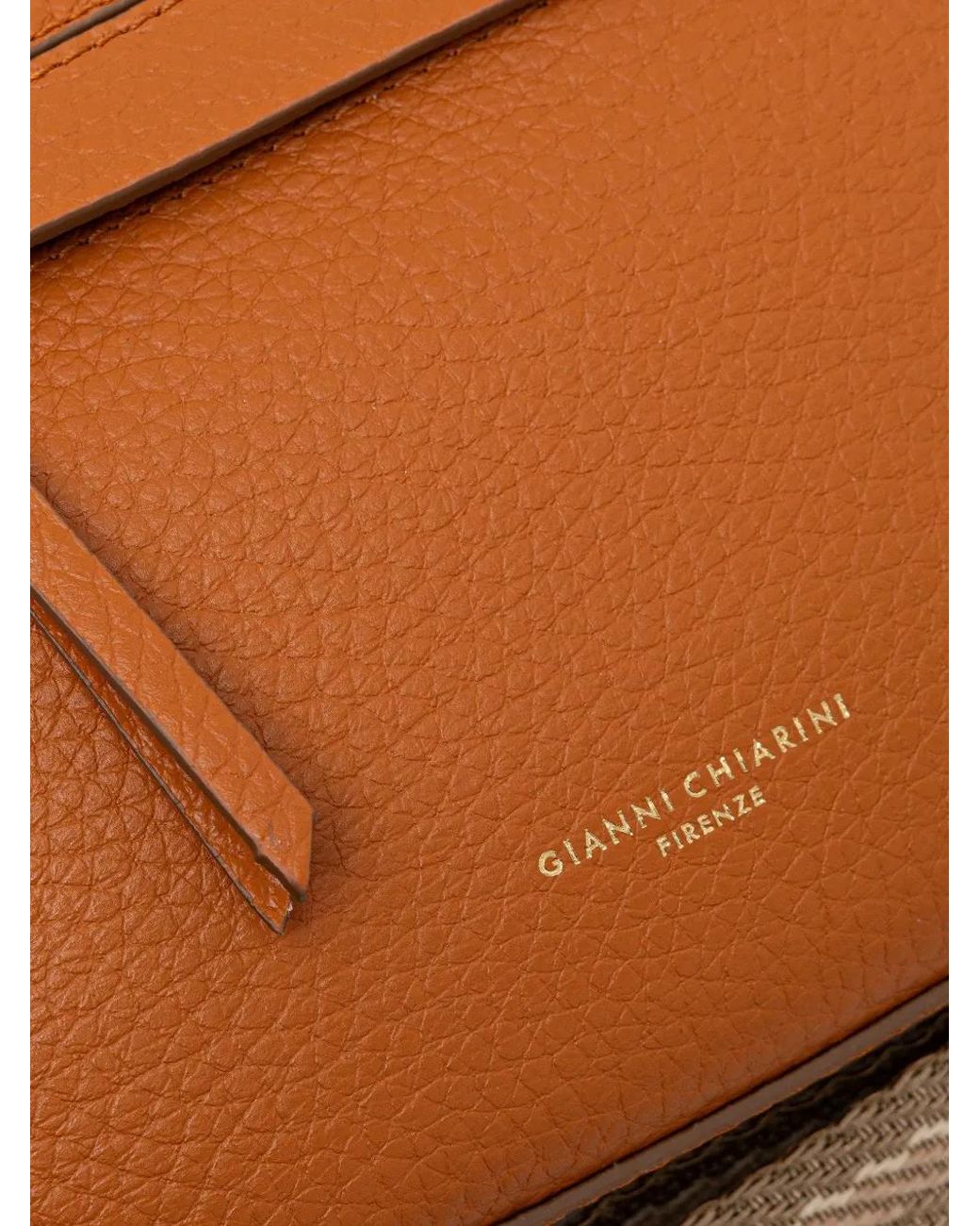 Gianni Chiarini Brown Helena Round Flap Satchel Cross Body Bag
