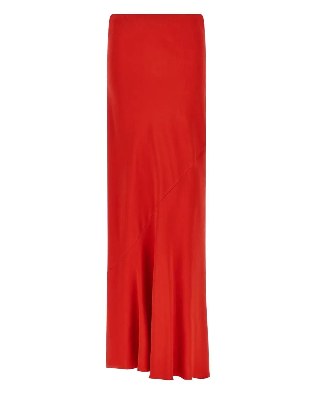Ermanno Scervino Red Viscose Mini Skirt