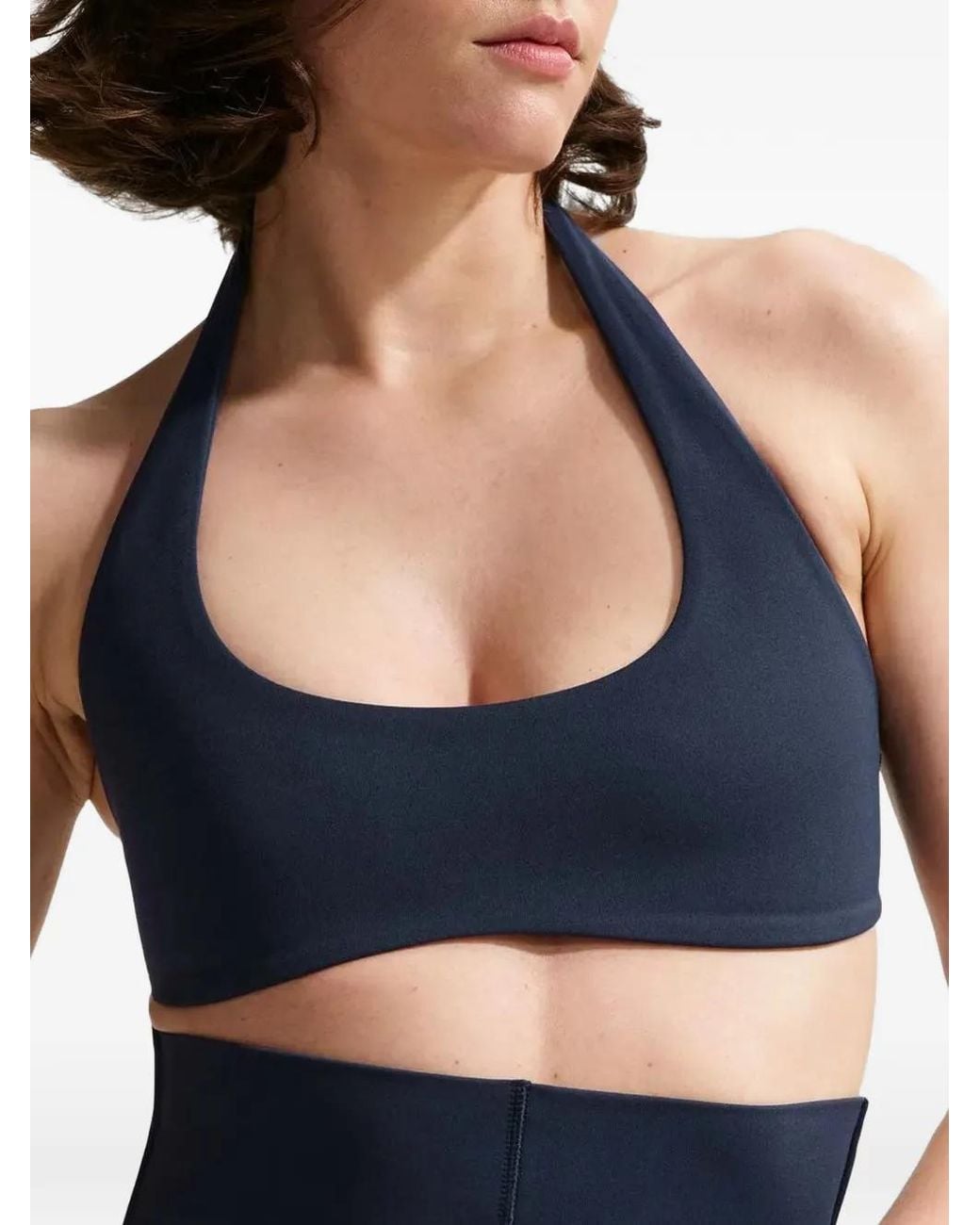 Nike Blue Halter Neck Bralette