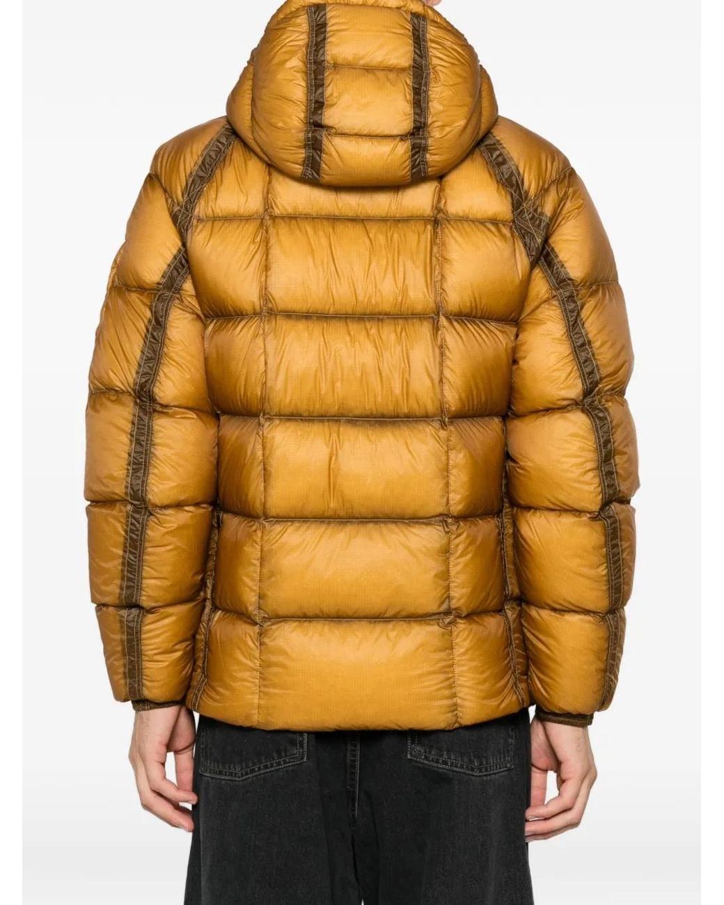 C P Company Metallic Lens-Detail Hooded Padded Jacket for men