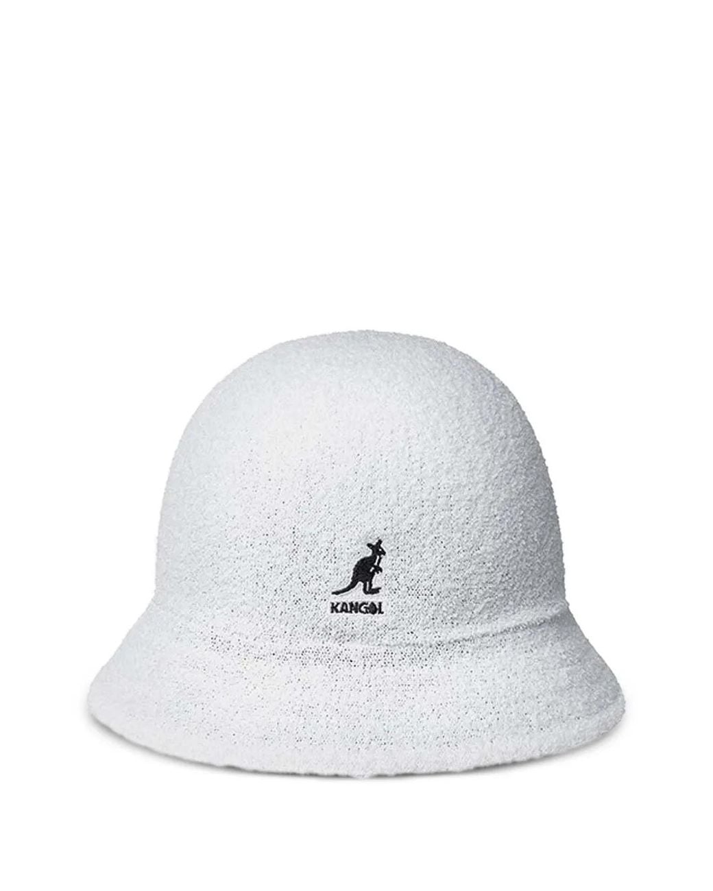 Cappello Bucket Con Logo di Kangol in White