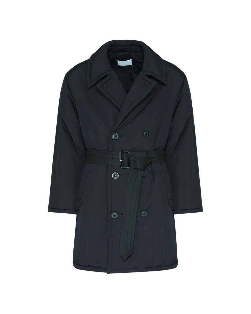 Maison Margiela Blue Padded Caban for men