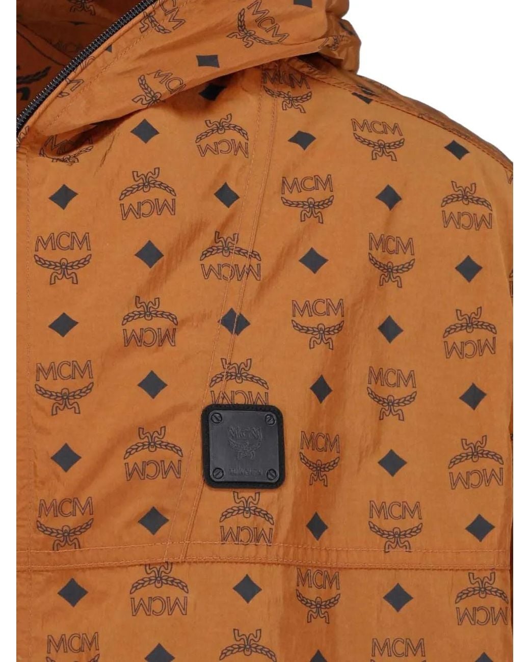 MCM Brown Veste À Imprimé Visetos for men