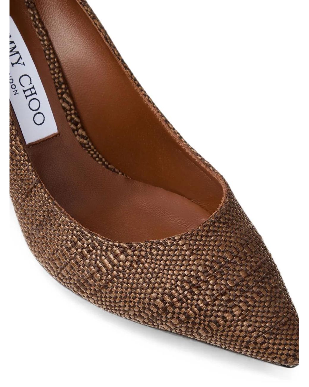 Jimmy Choo Brown Romy 85 Pumps