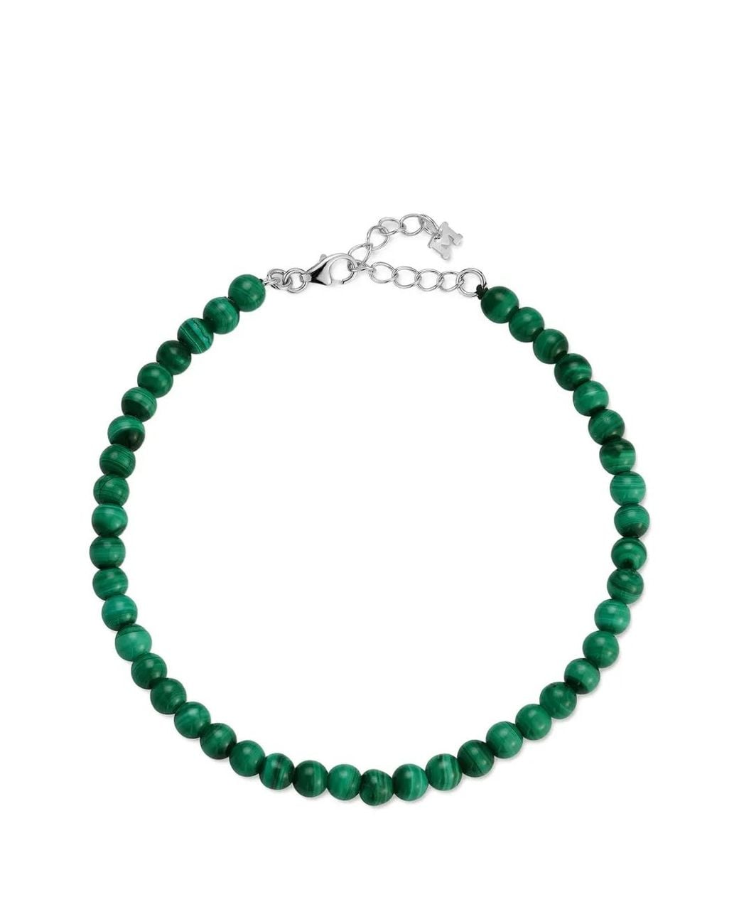 Mateo Green 4Mm Malachite Bracelet for men