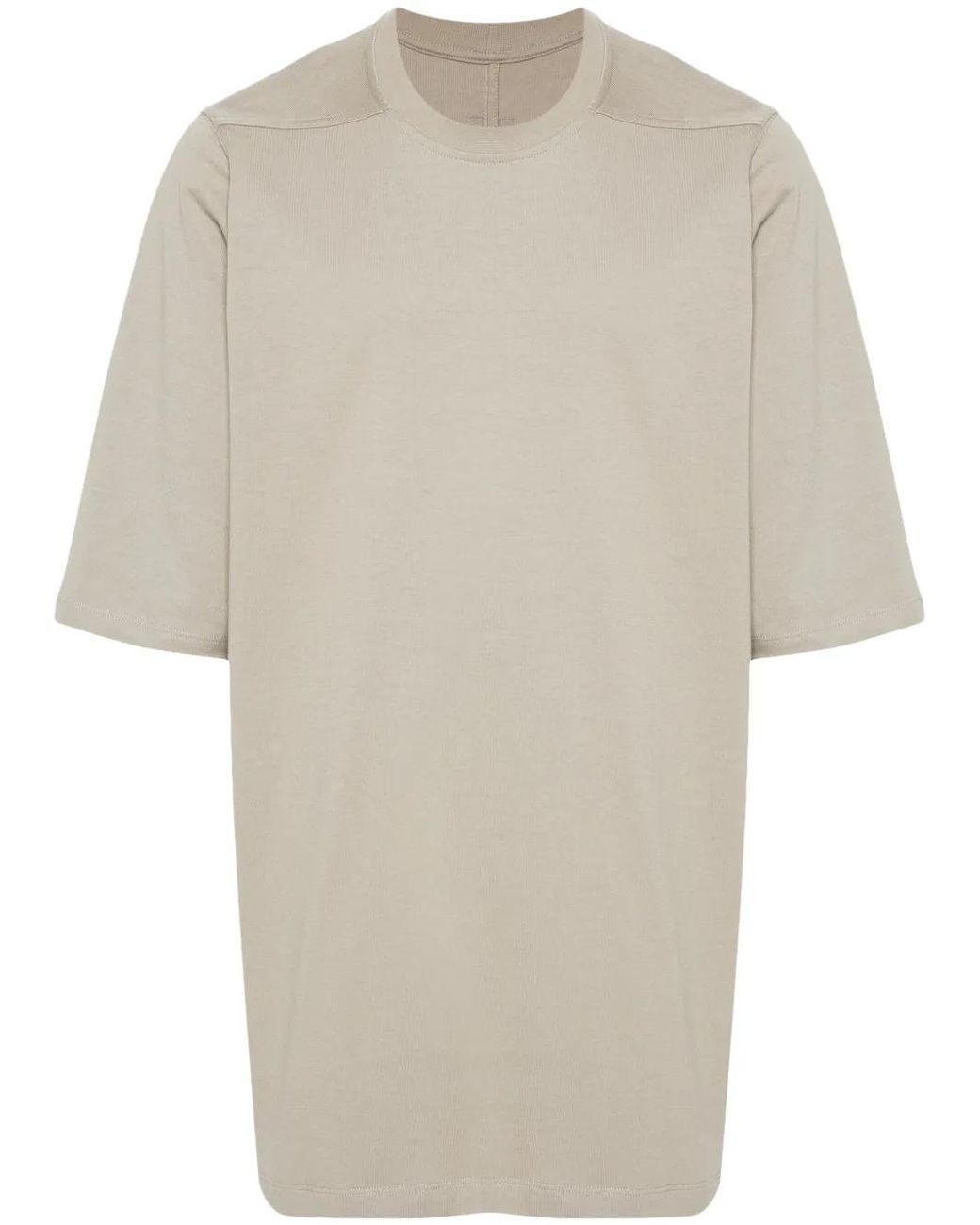 Rick Owens White Jumbo Organic-Cotton T-Shirt for men