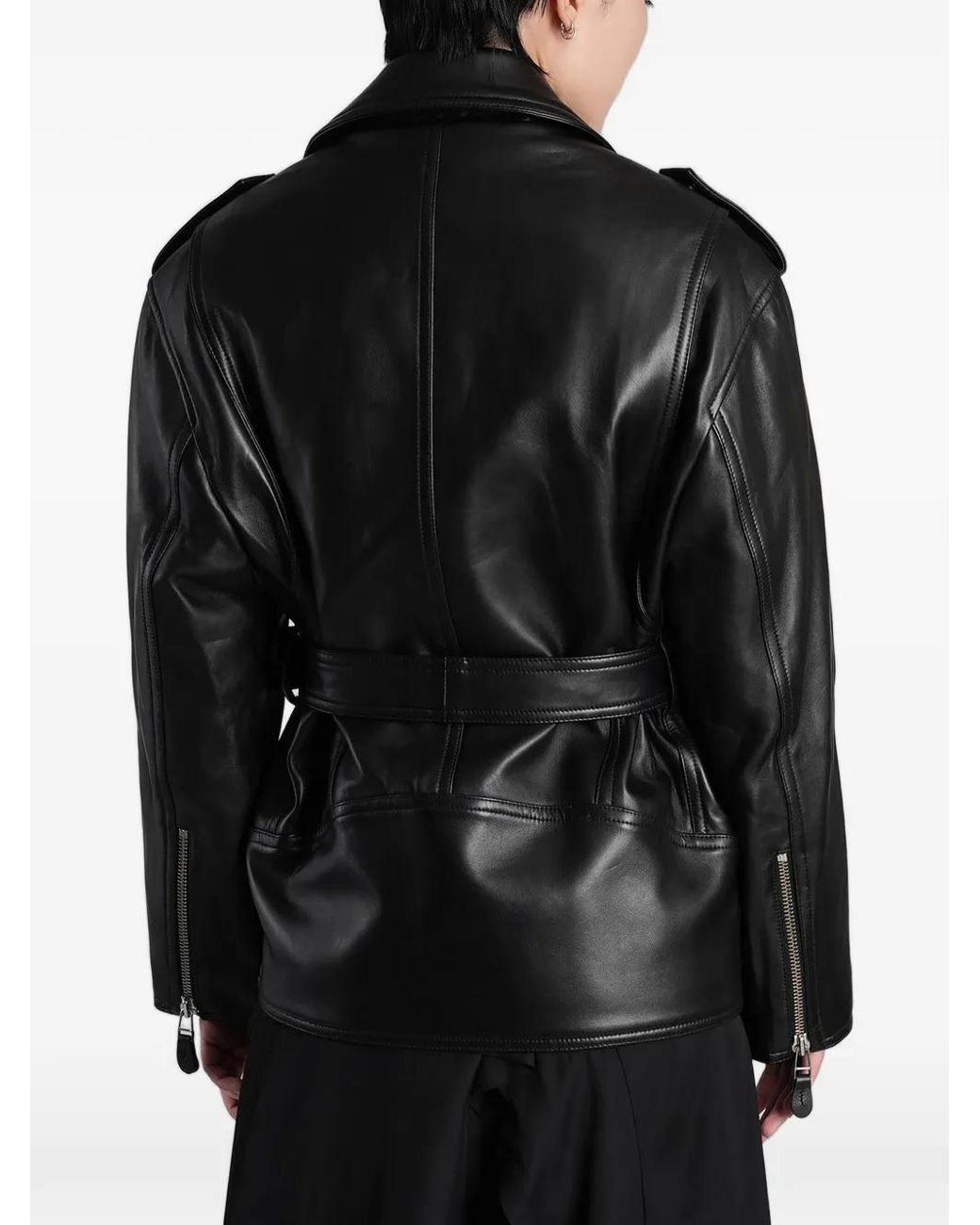 IRO Black Gravity Biker Jacket