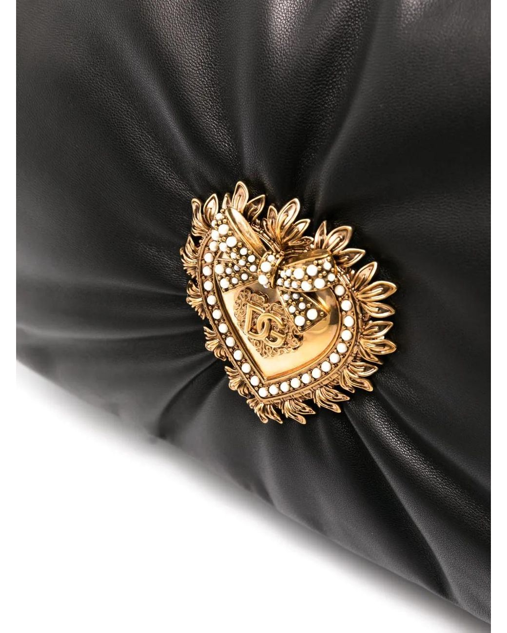 Dolce & Gabbana Devotion Medium Schoudertas in het Black