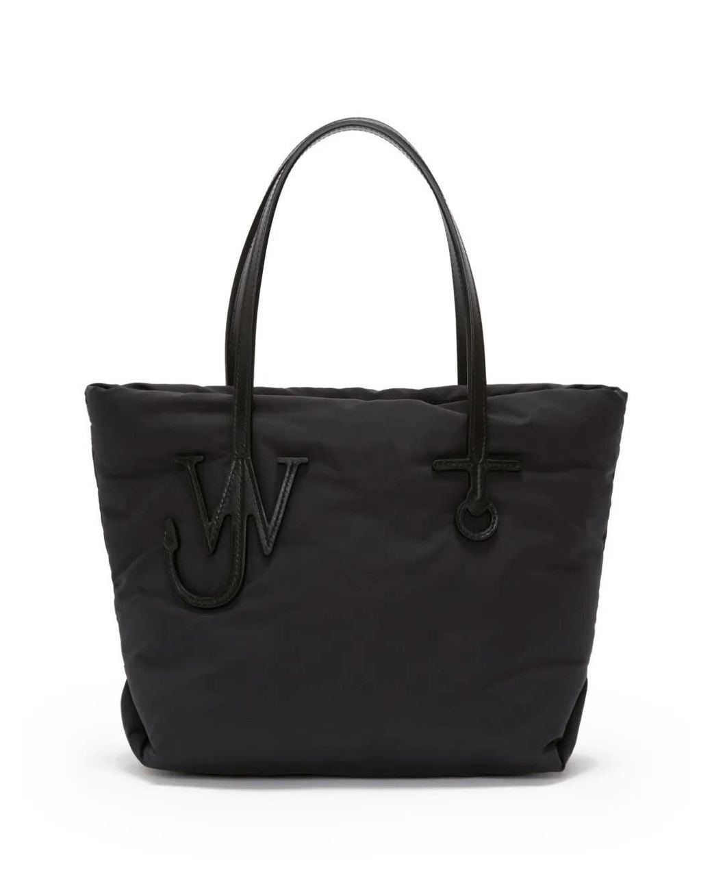 JW Anderson Small Puffy Anchor Tote Bag in Black | Lyst