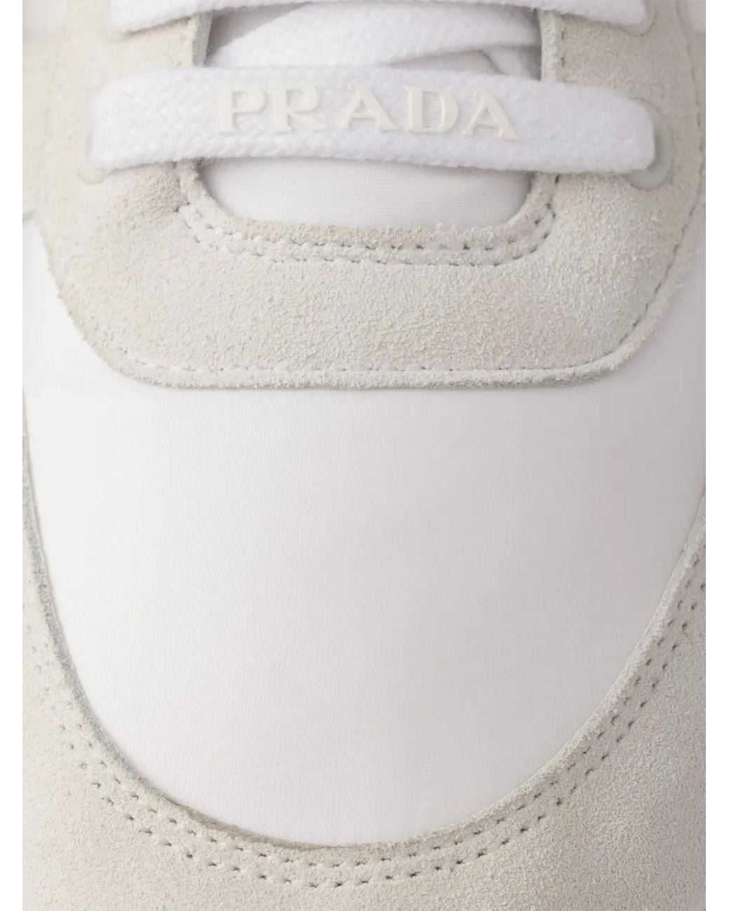 Sneakers Prax 2.0 di Prada in White da Uomo