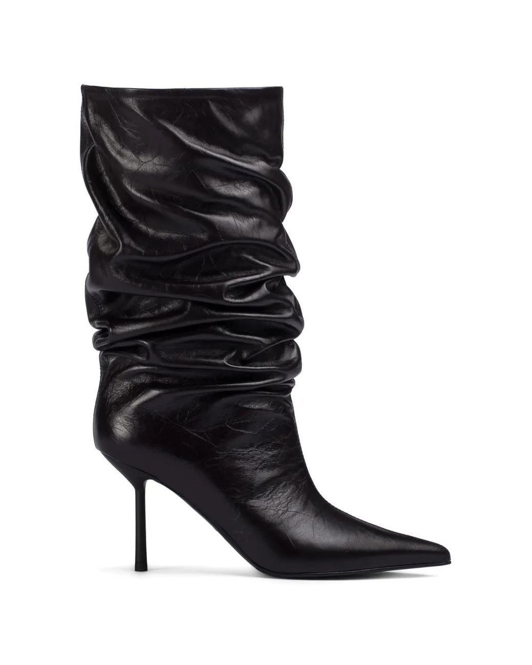 Le Silla Black Bella Slouchy Ankle Boots