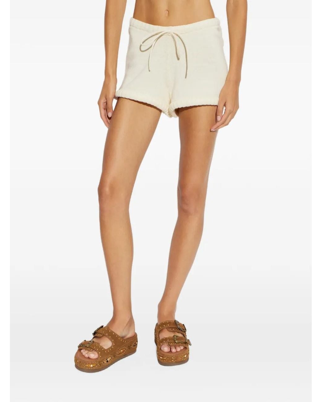 Posse Natural Teo Drawstring Shorts