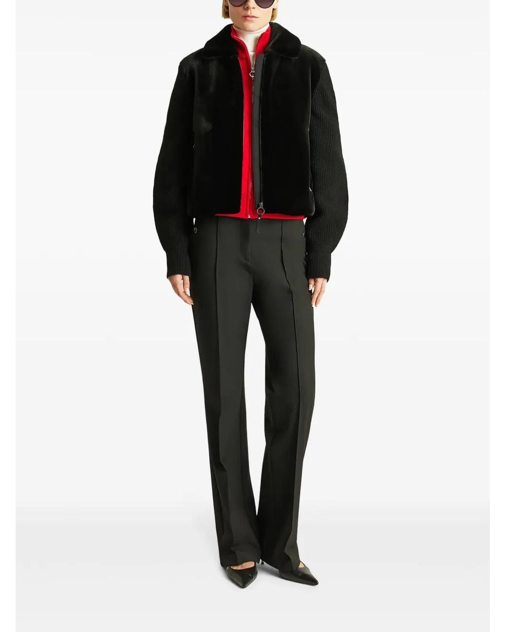 Fusalp Black Paige Bomber Jacket