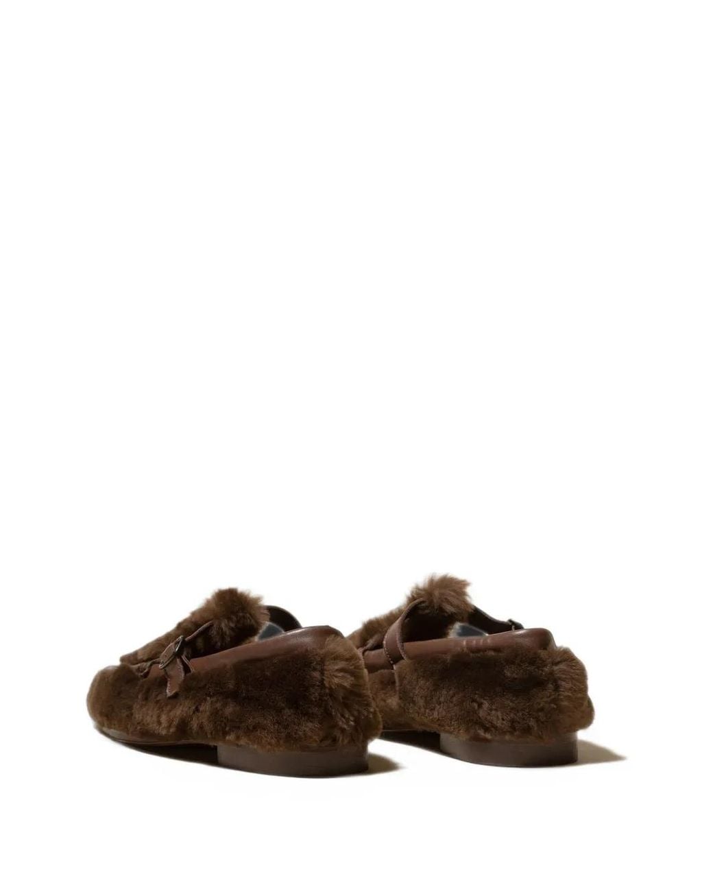 Hereu Brown Alber T-Bar Loafers