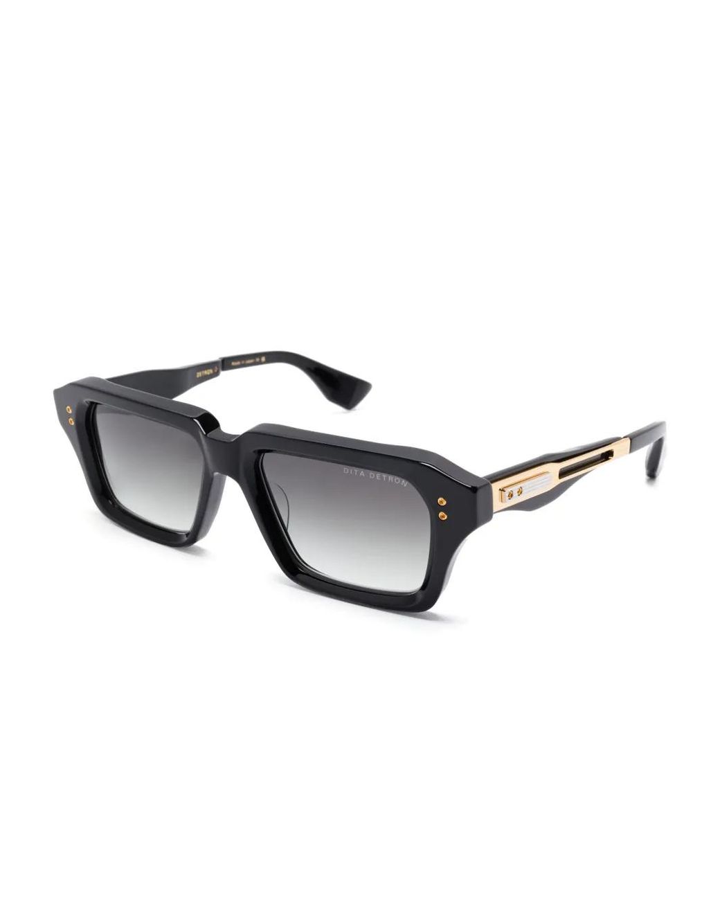 Dita Eyewear Black Detron Sunglasses for men
