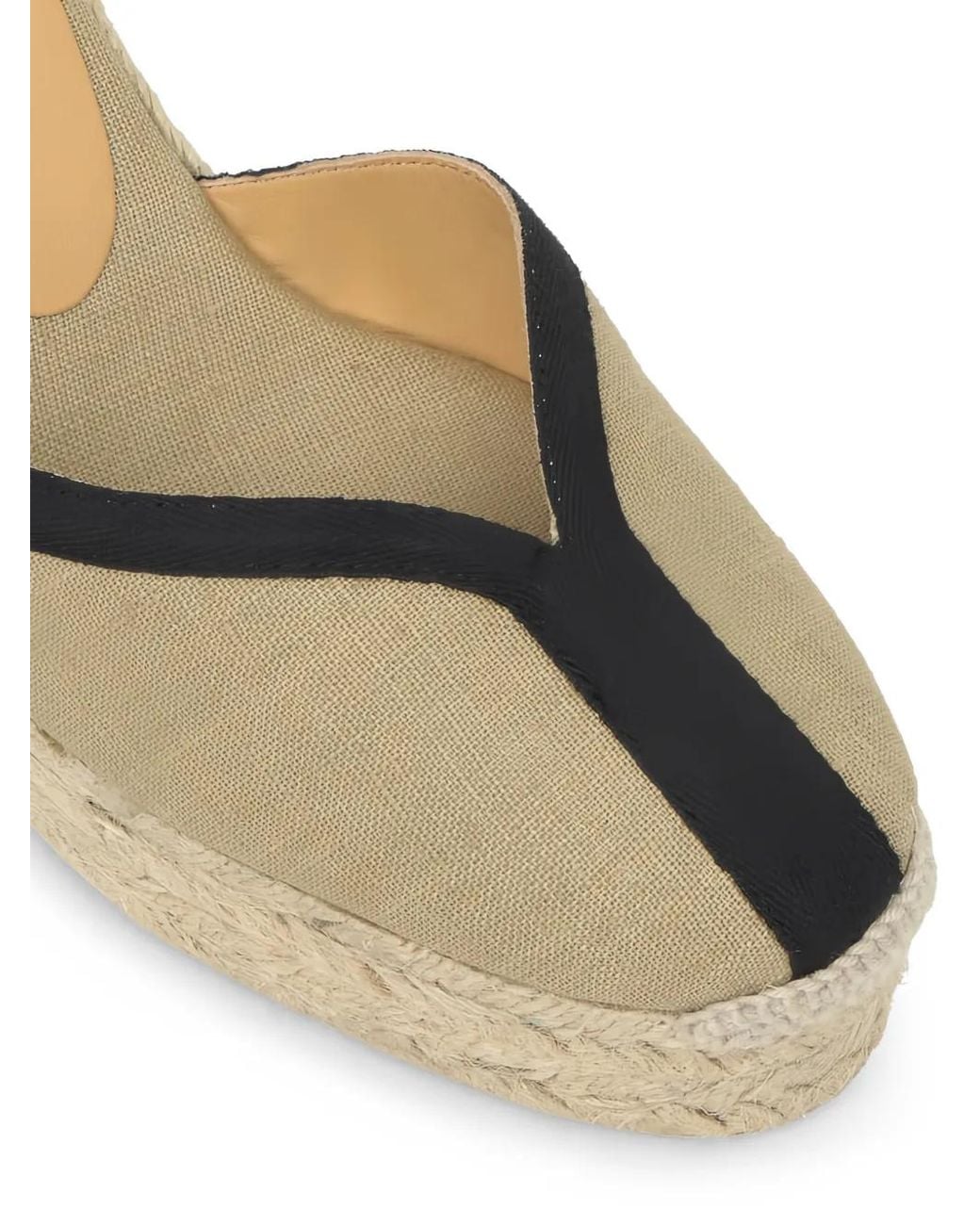 Castaner Black Carmen Platform Espadrilles