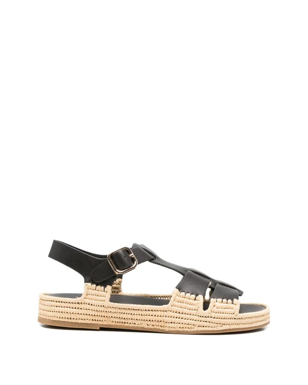 Paloma Barceló Brown Yuka Leather Sandals