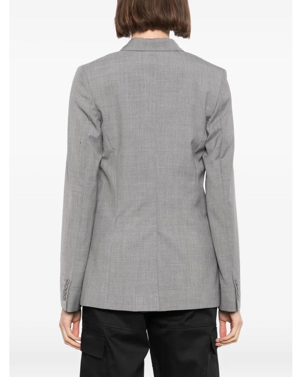 Blazer Con Botones BLAKLACE de color Gray