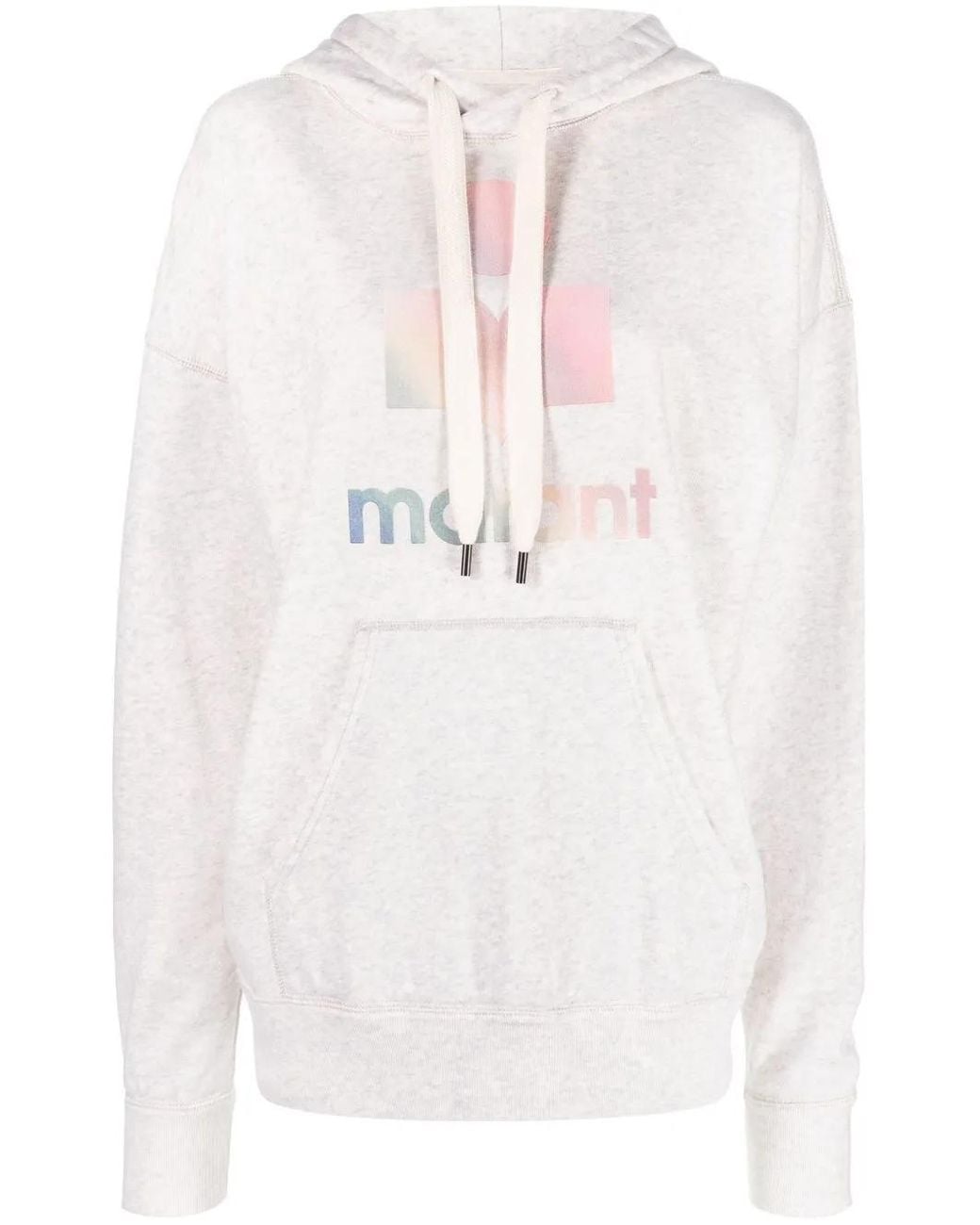 Isabel Marant White Mansel Cotton Hoodie
