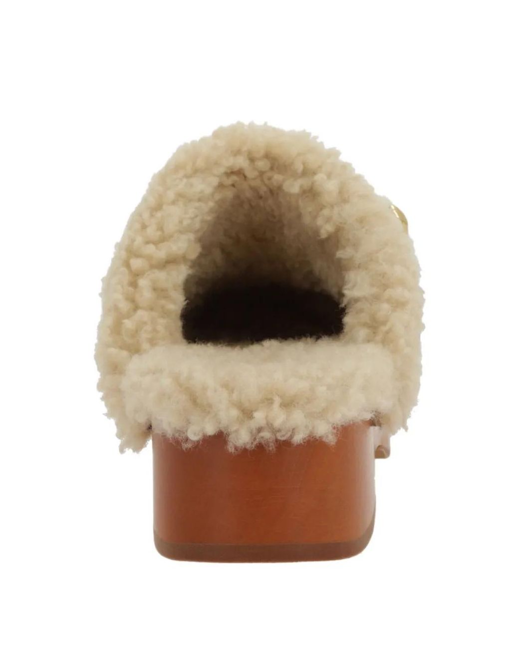 Chloé Brown Jeannette Suede Clogs