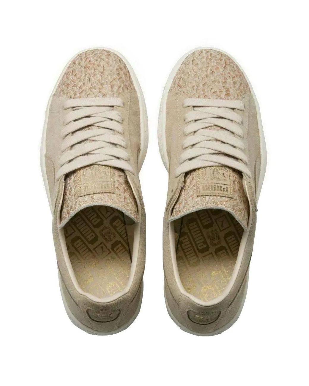 PUMA Brown Suede Sneakers