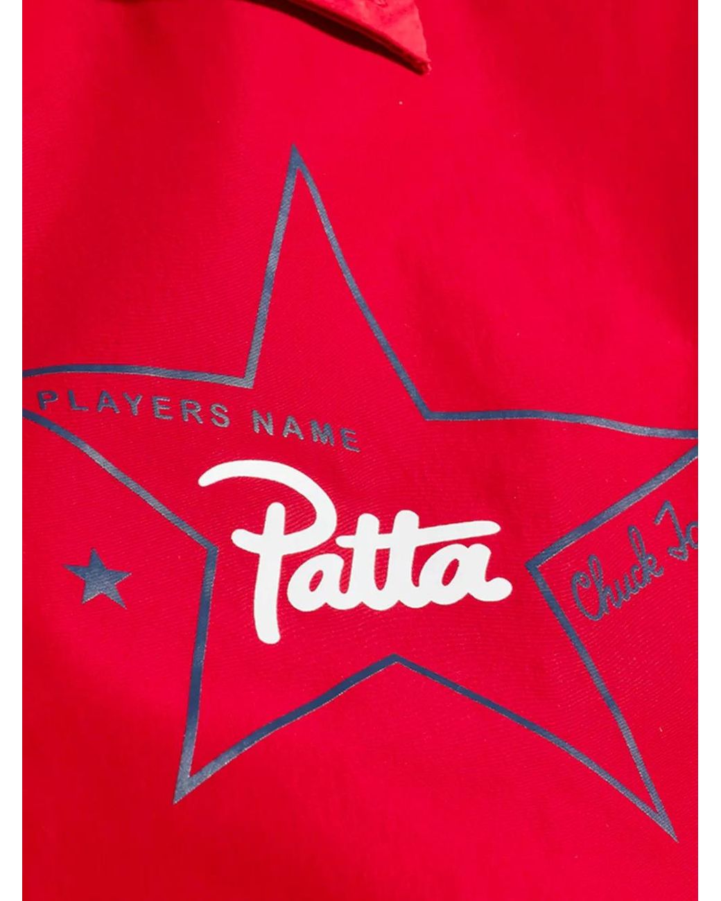 Converse Red X Patta Coaches Jacket