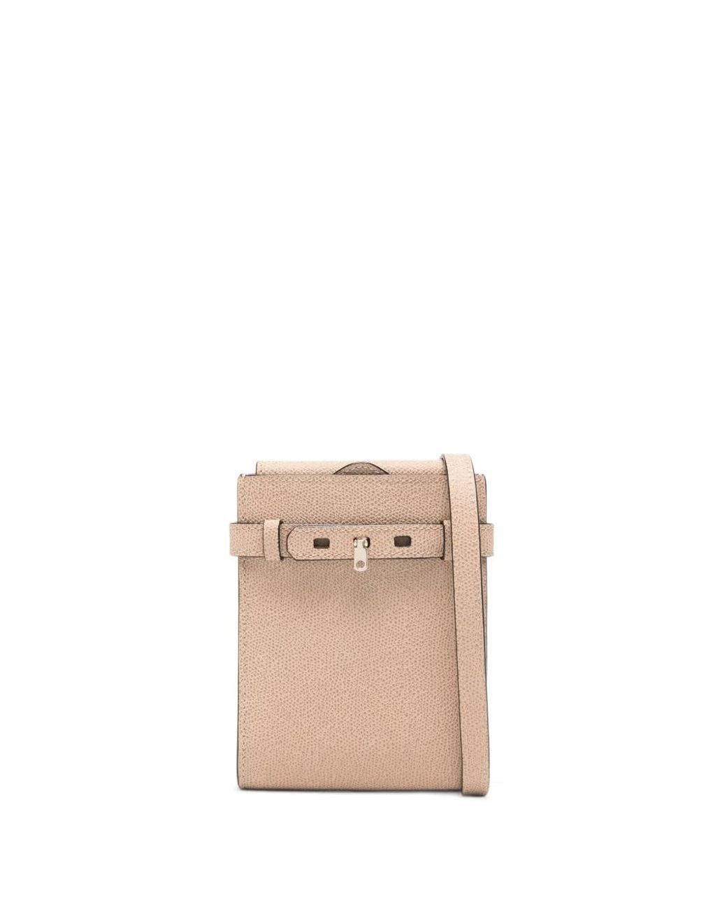 Valextra Natural Brera Mini-Tasche