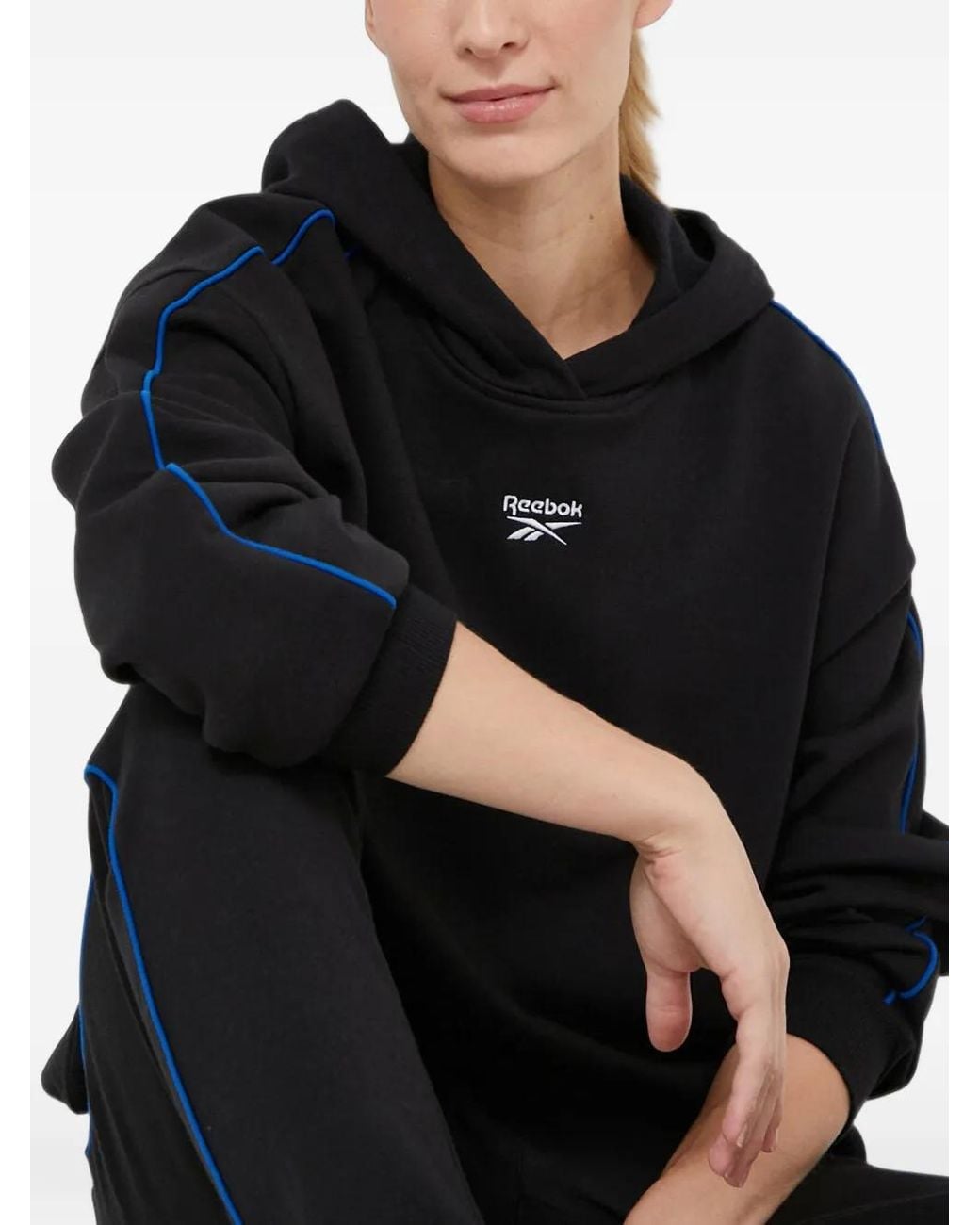 Reebok Black Identity Fleece Hoodie