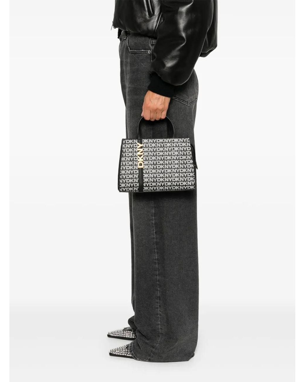 DKNY Black Small Avril Tote Bag