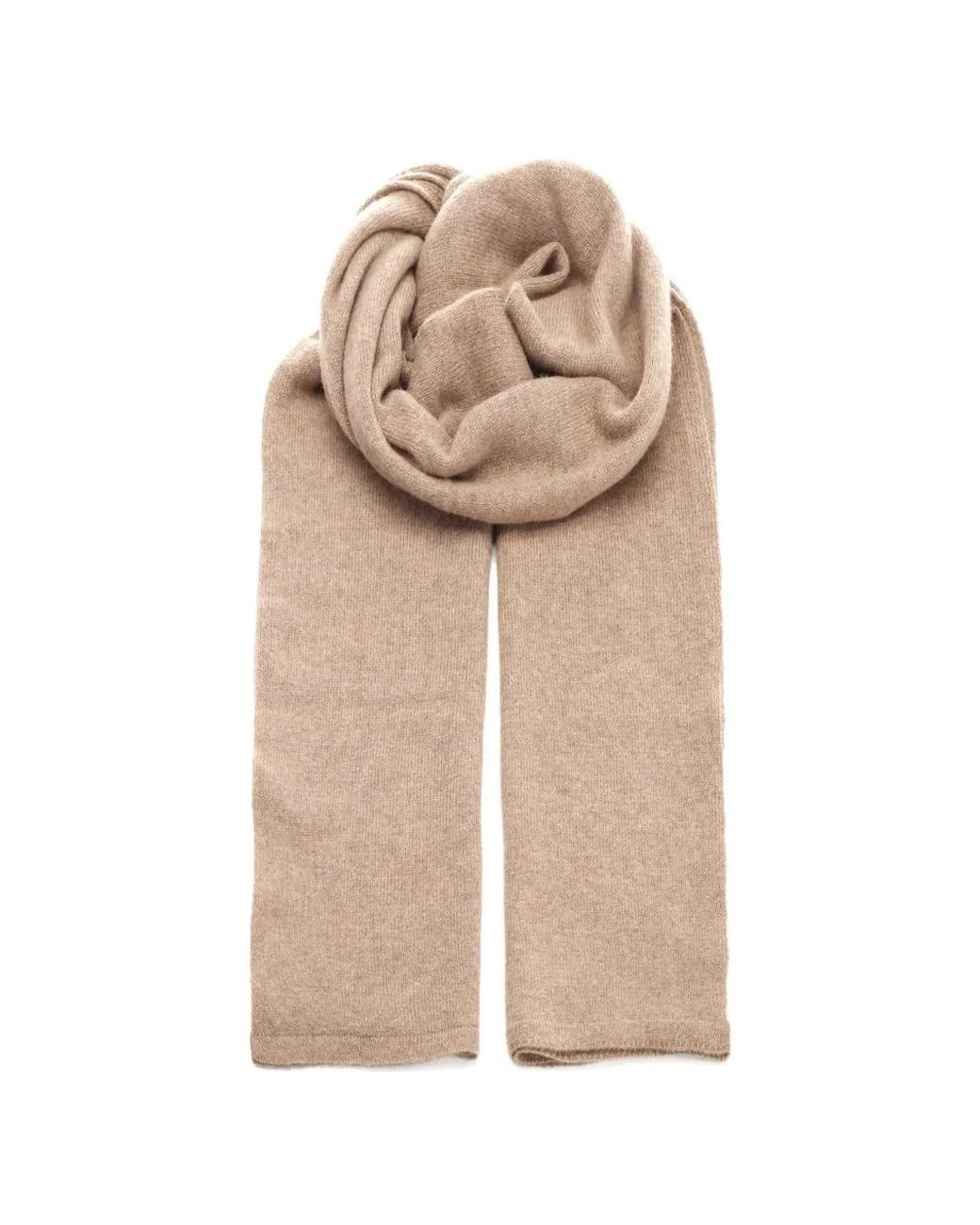 Al Duca D'aosta Natural Knitted Tracy Scarf for men