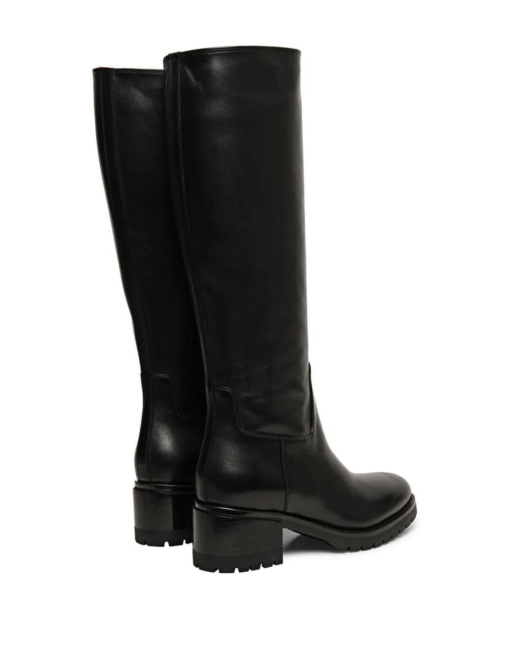 Santoni Black Boot